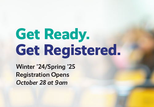 Winter and Spring registration opens October 28 at 9am