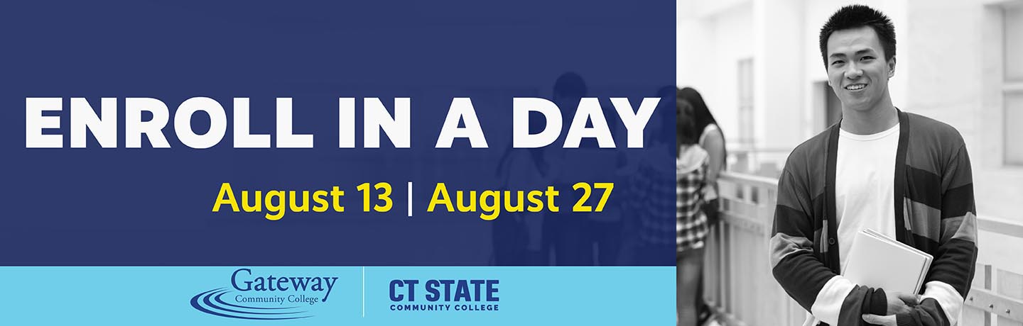 Enroll In A Day On Aug. 13th and Aug. 27th