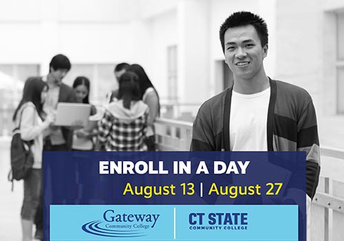Enroll In A Day On Aug. 13th and Aug. 27th