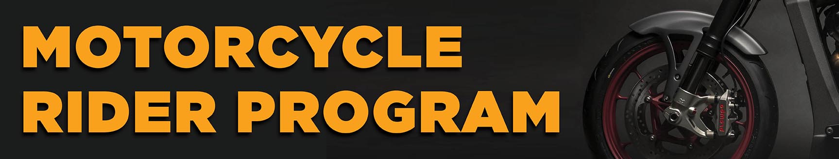 Motorcycle Rider Program